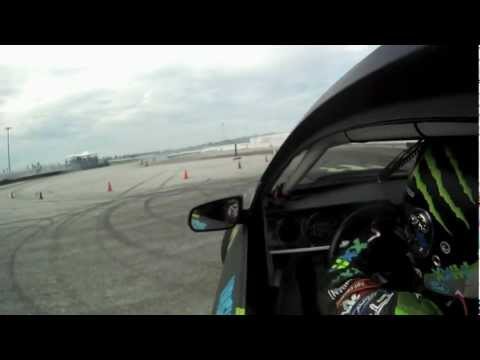 Vaughn Gittin Jr. Practice Run Formula Drift Rd. 3 Palm Beach